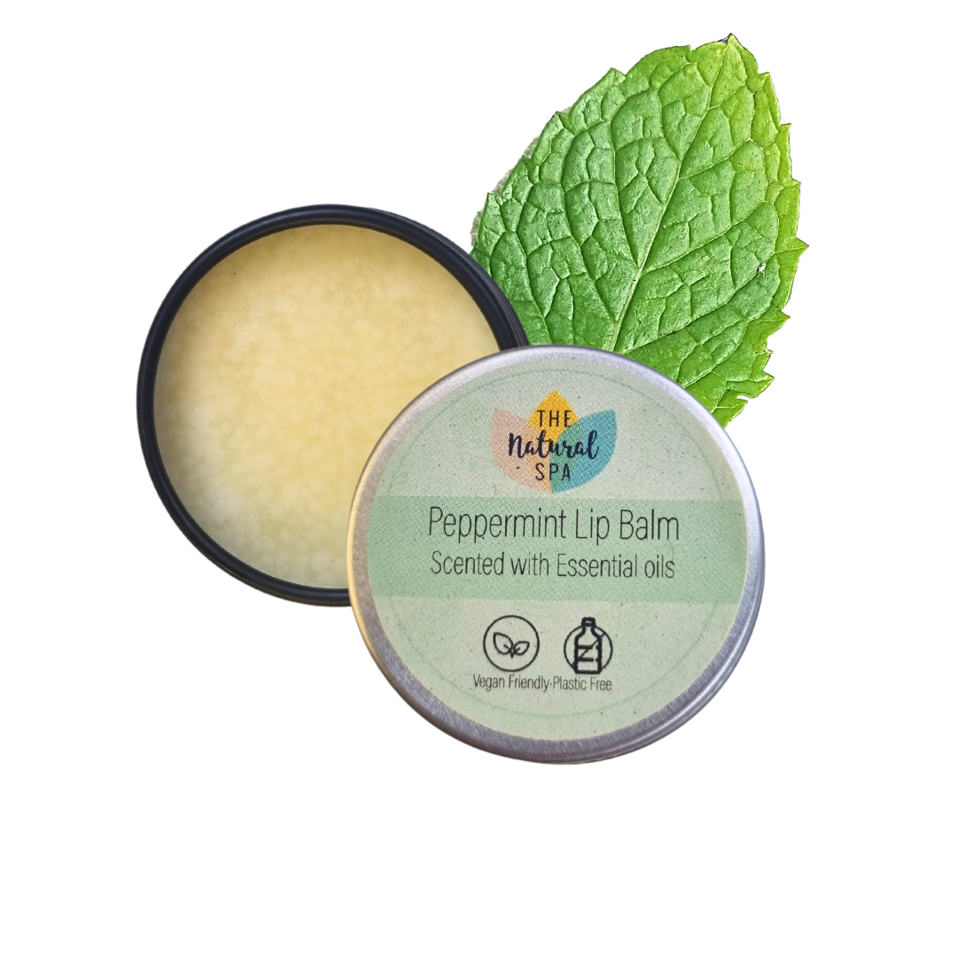 Peppermint Lip Balm | All Natural | Vegan & Plastic-Free