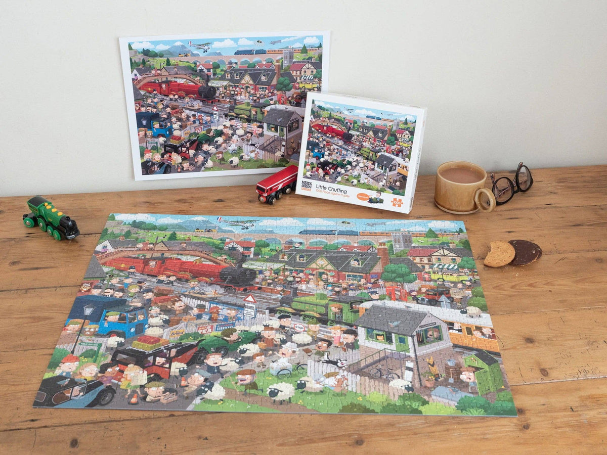 All Jigsaw Puzzles Little Chuffing 1000 Piece Jigsaw Puzzle