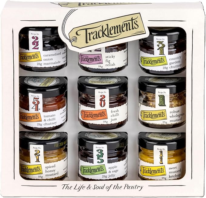 Tracklements 9 Mini Jar Gift Pack