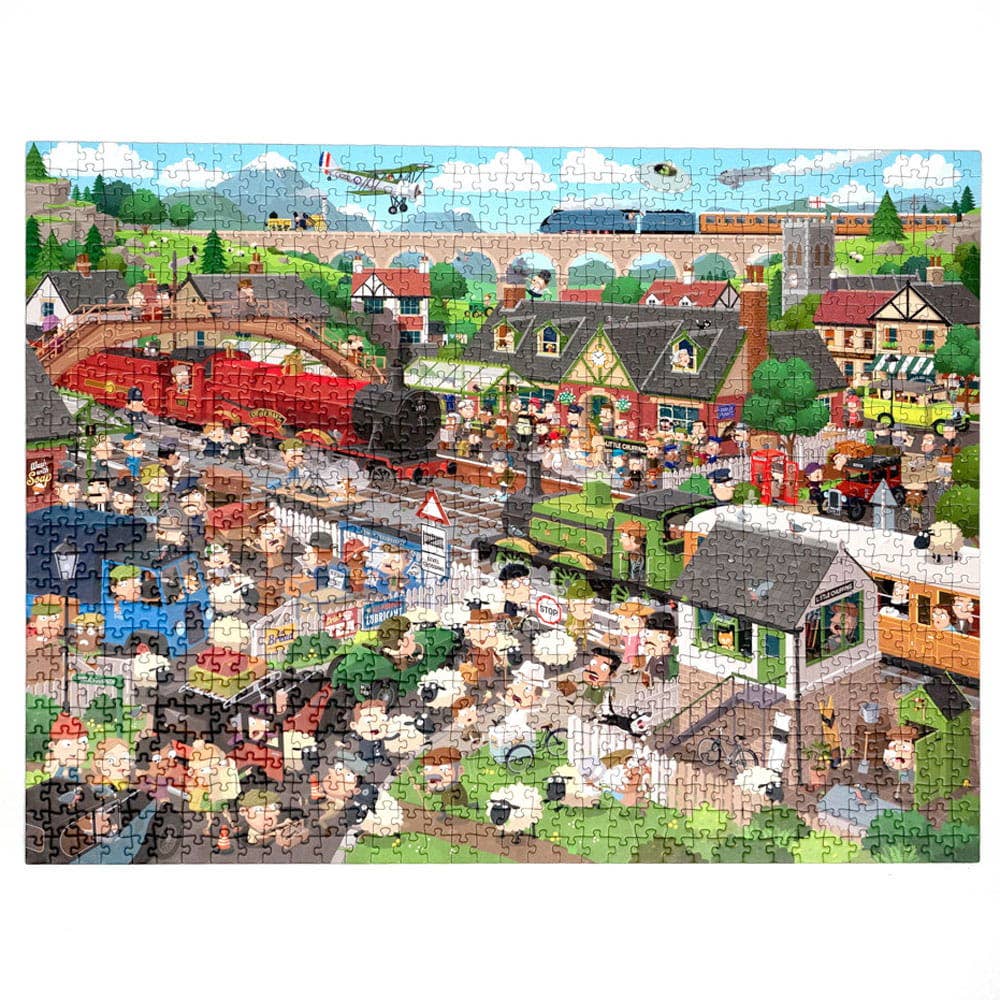 All Jigsaw Puzzles Little Chuffing 1000 Piece Jigsaw Puzzle