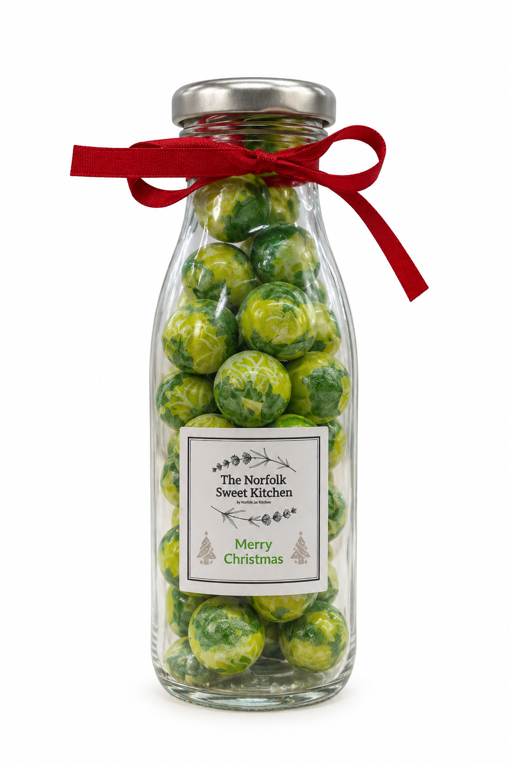 Christmas Milk Chocolate Sprouts - Bottle