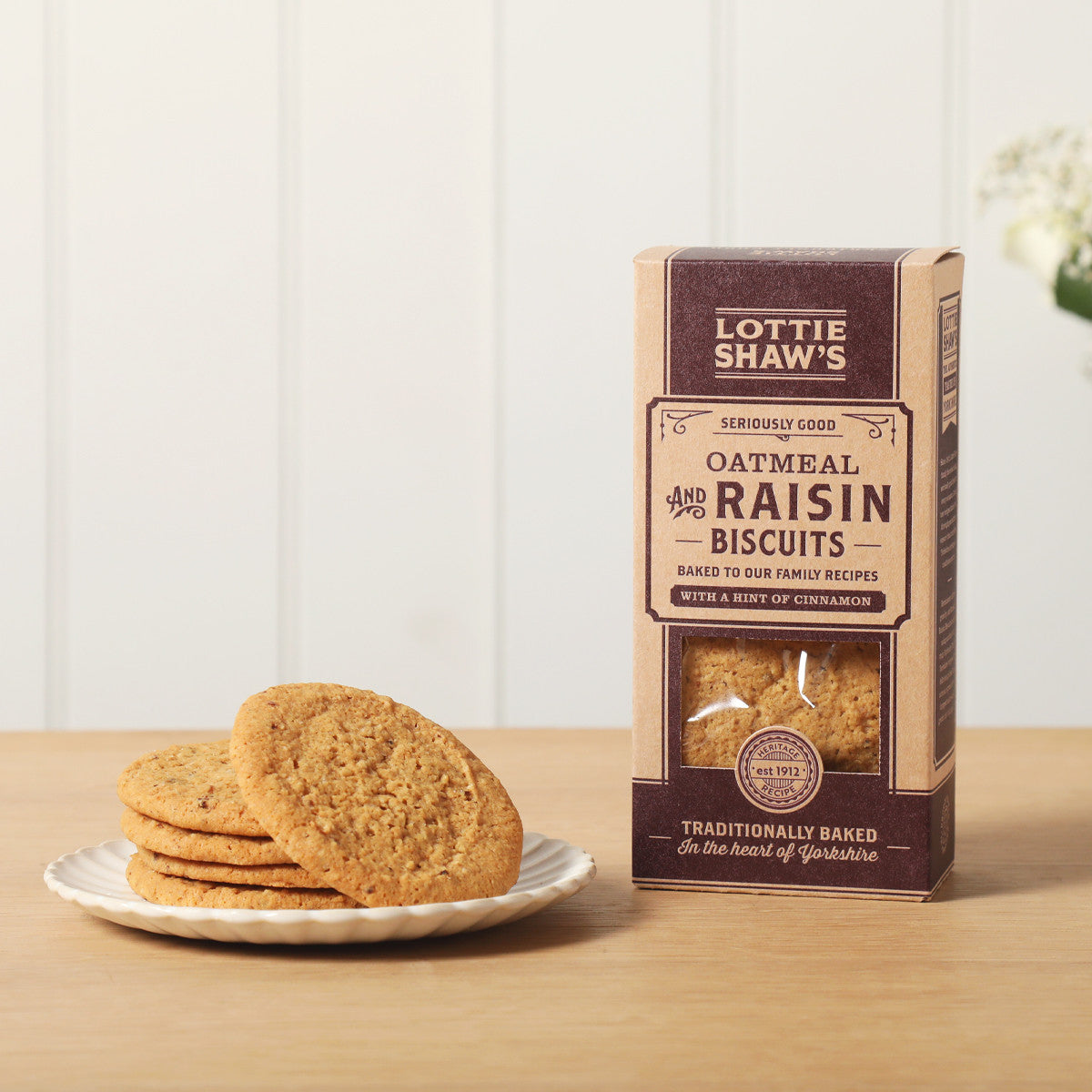 Oatmeal and Raisin Biscuits from the trio box
