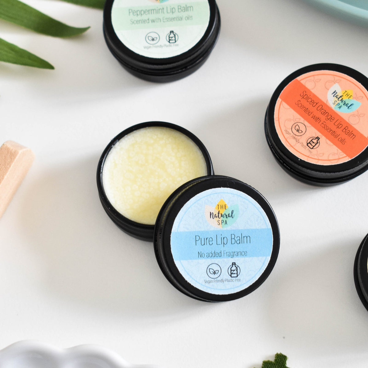 The Natural Spa Pure Unscented Lip Balm 15g