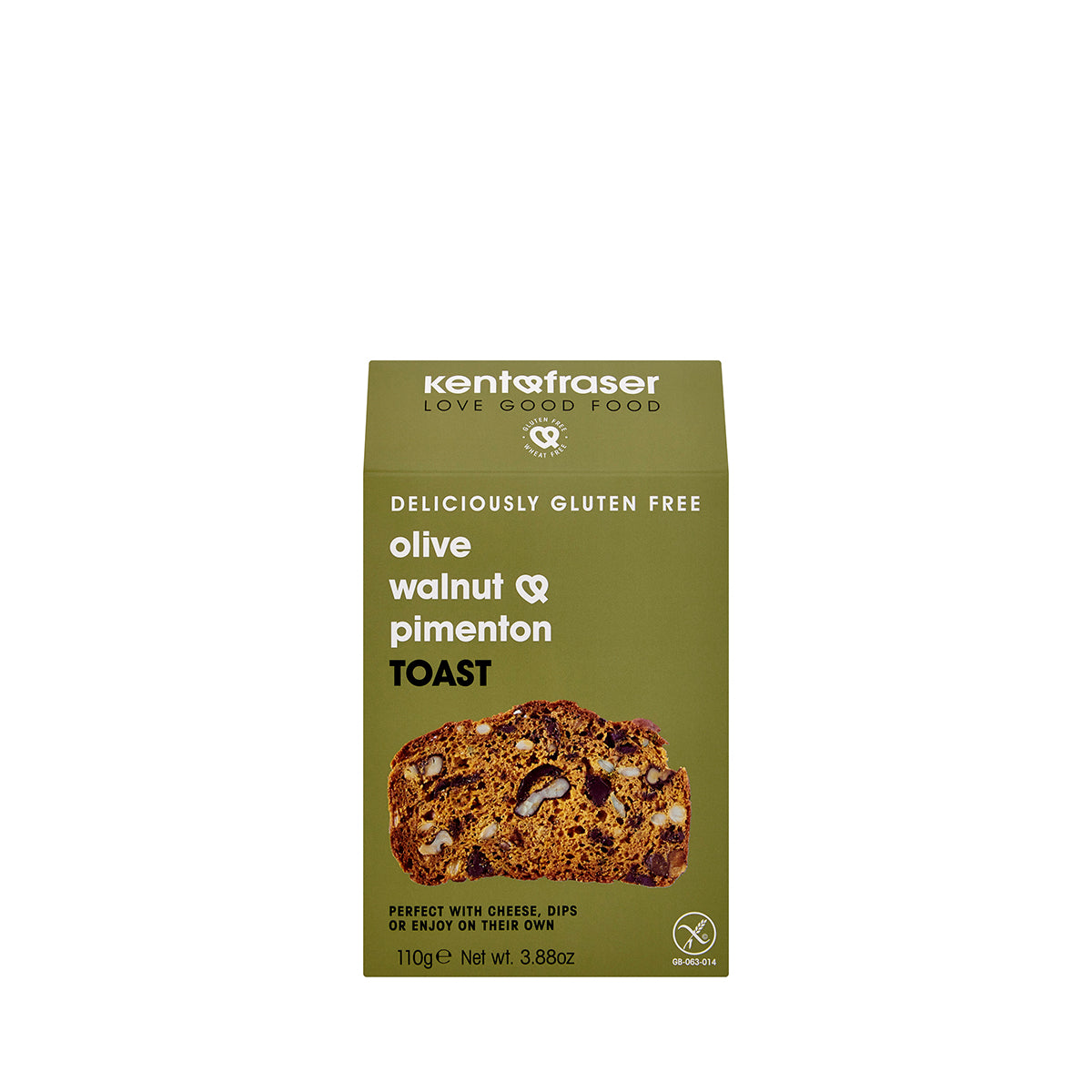 Kent & Fraser Olive, Walnut & Pimenton Toast 110g