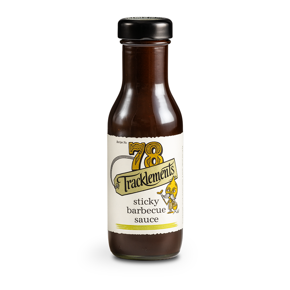 Tracklements Sticky Barbecue Sauce bottle