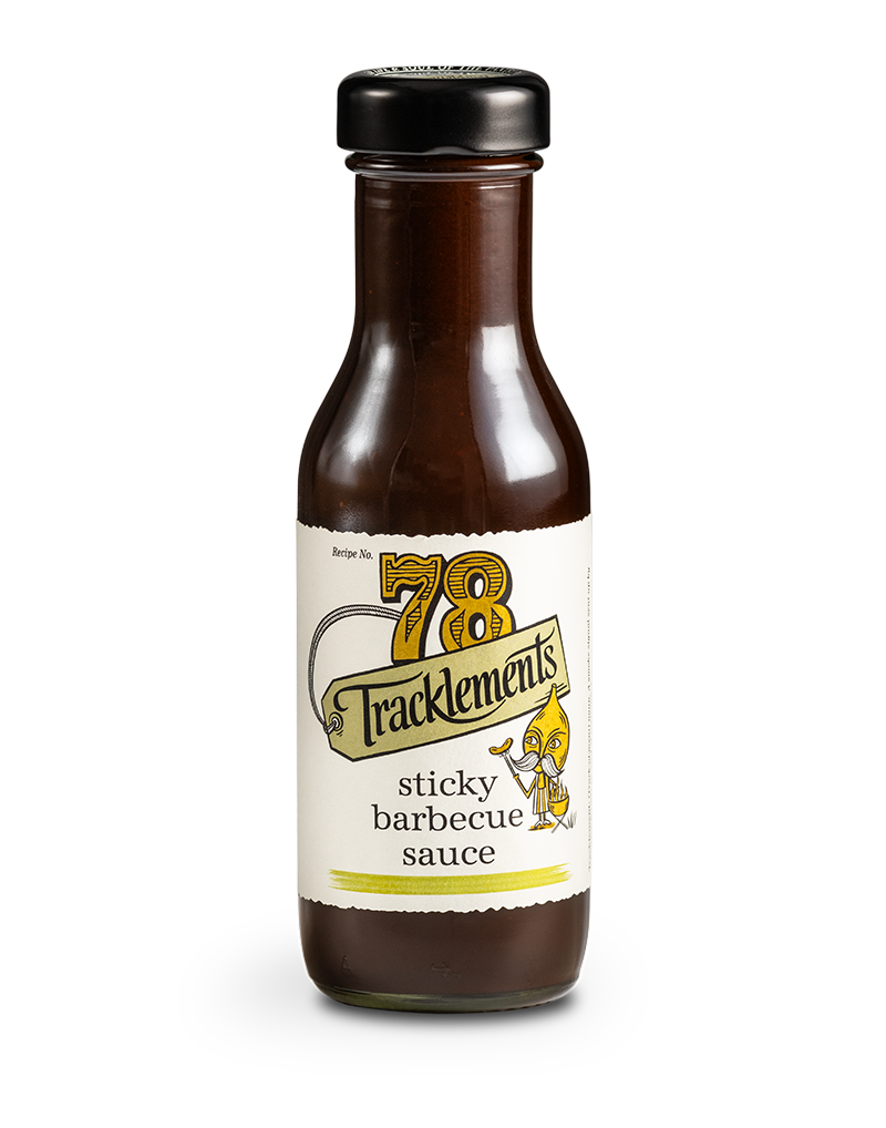 Tracklements Sticky Barbecue Sauce bottle