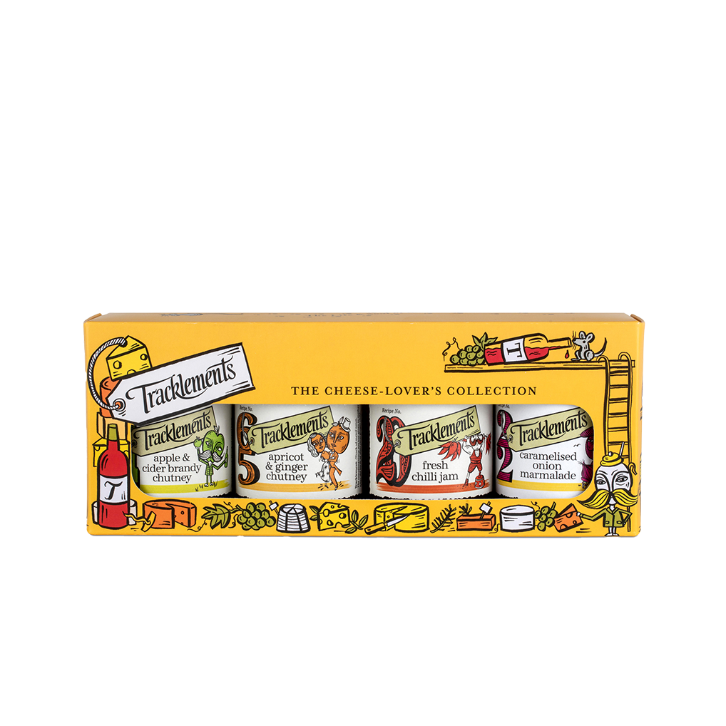 Tracklements The Cheese Lover's Collection Gift Pack