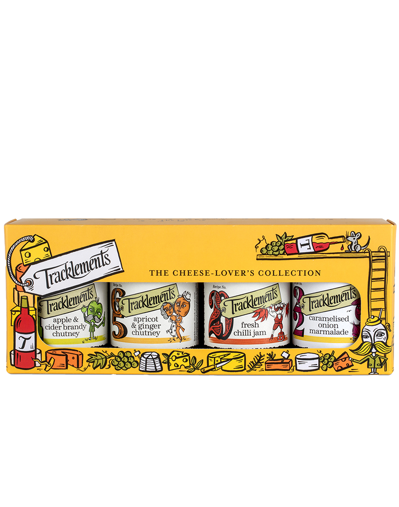 Tracklements The Cheese Lover's Collection Gift Pack
