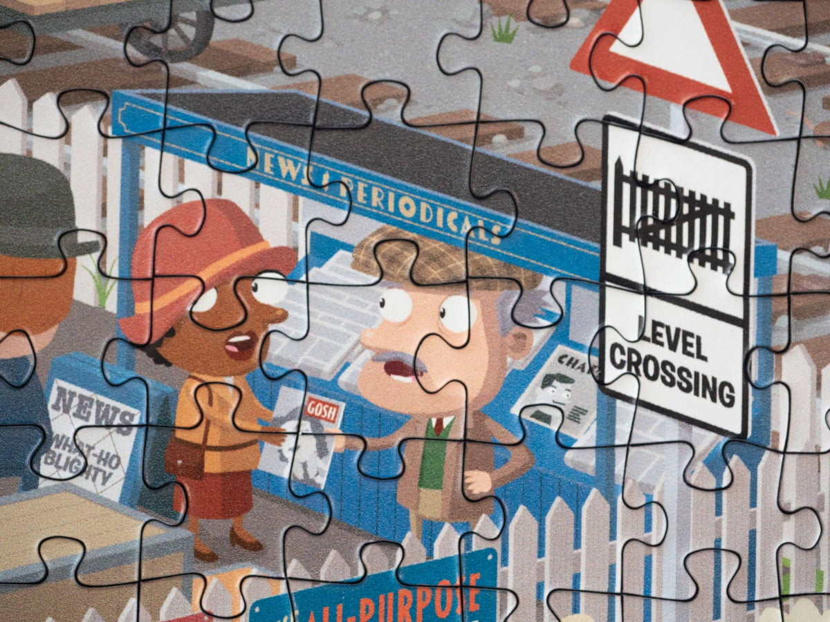 Little Chuffing 1000 piece jigsaw puzzle by All Jigsaw Puzzles, image 9