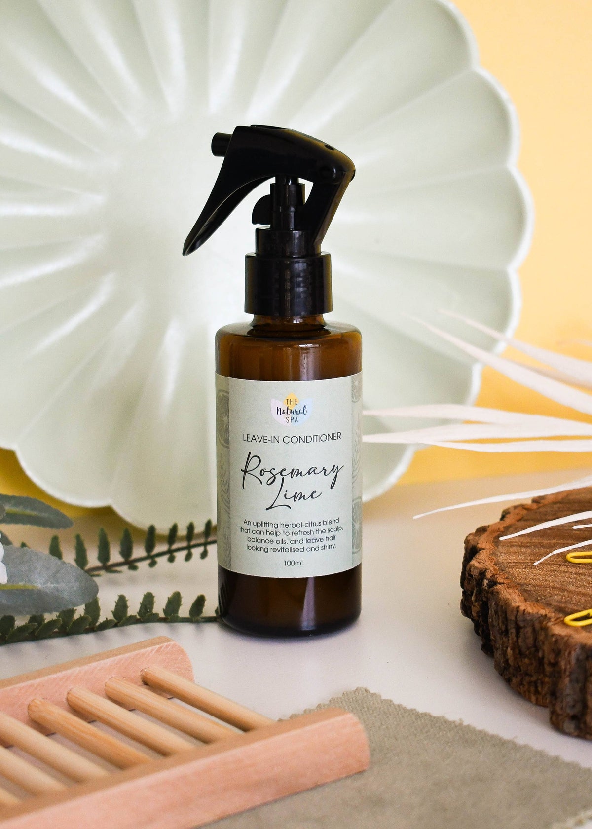 Rosemary Lime Leave-In Conditioner | Natural Haircare