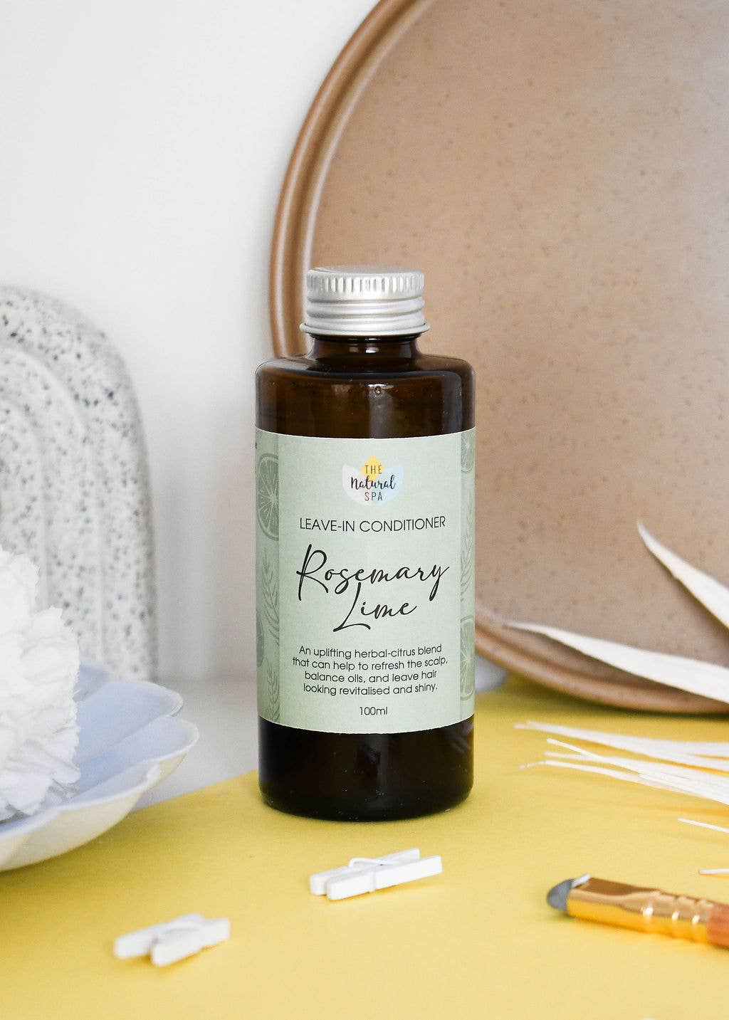Rosemary Lime Leave-In Conditioner | Natural Haircare
