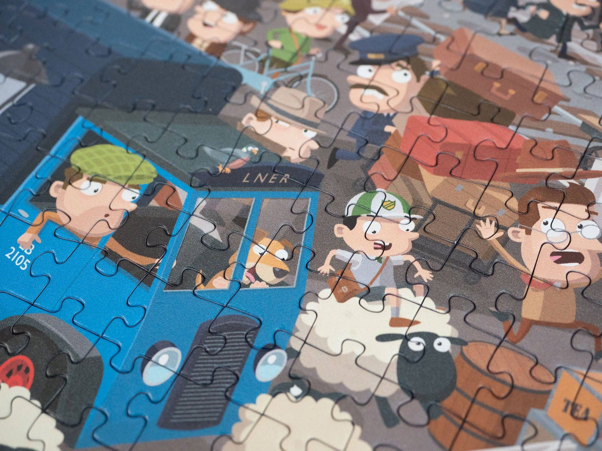 Little Chuffing 1000 piece jigsaw puzzle by All Jigsaw Puzzles, image 13