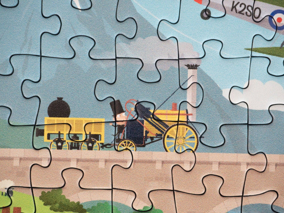 Little Chuffing 1000 piece jigsaw puzzle by All Jigsaw Puzzles, image 6