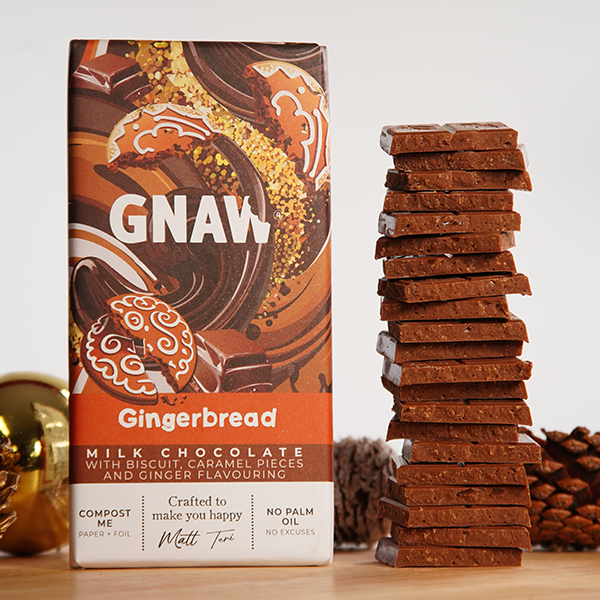 Gingerbread Milk Chocolate Bar | 80g