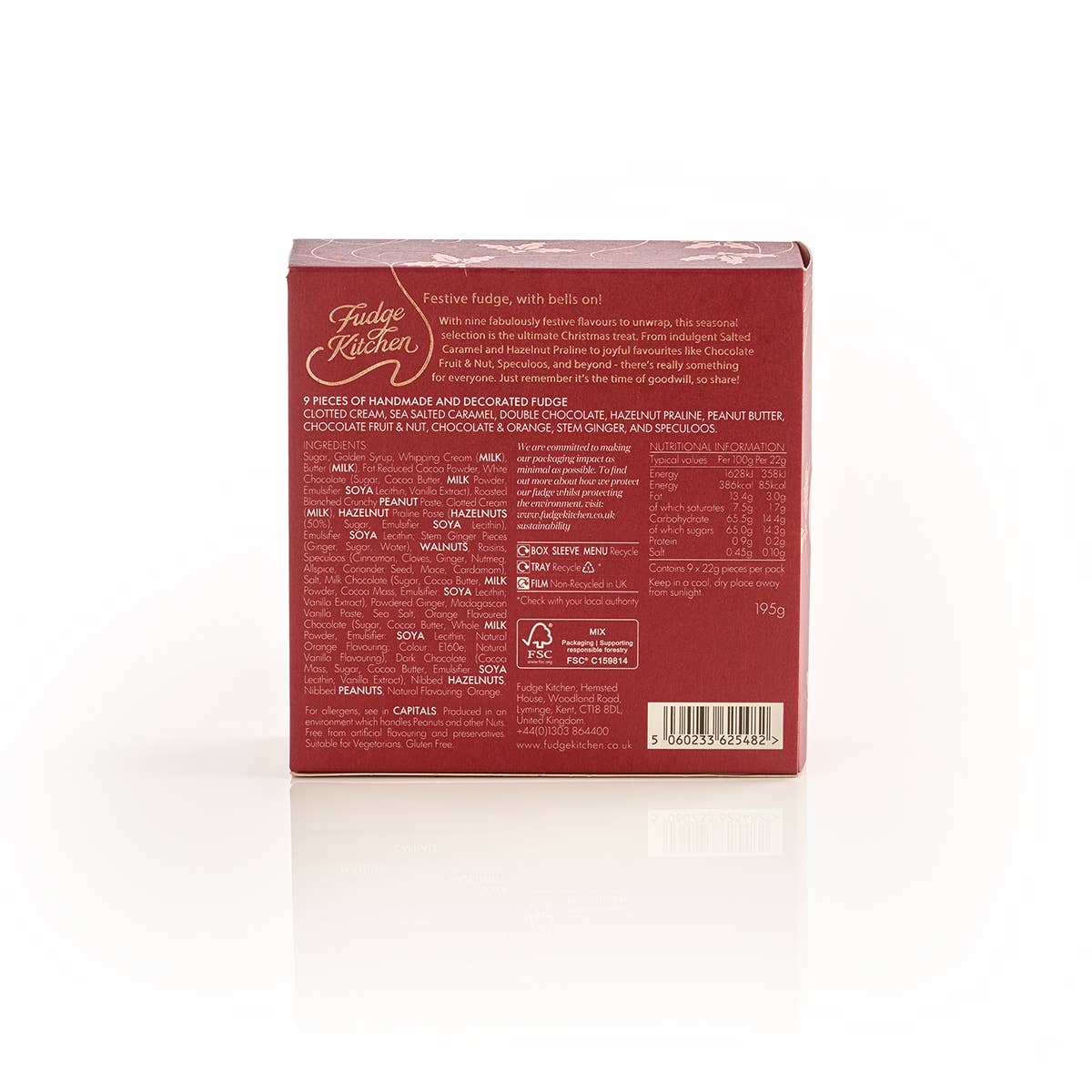 Fudge Kitchen Festive Fudge Selection 195g