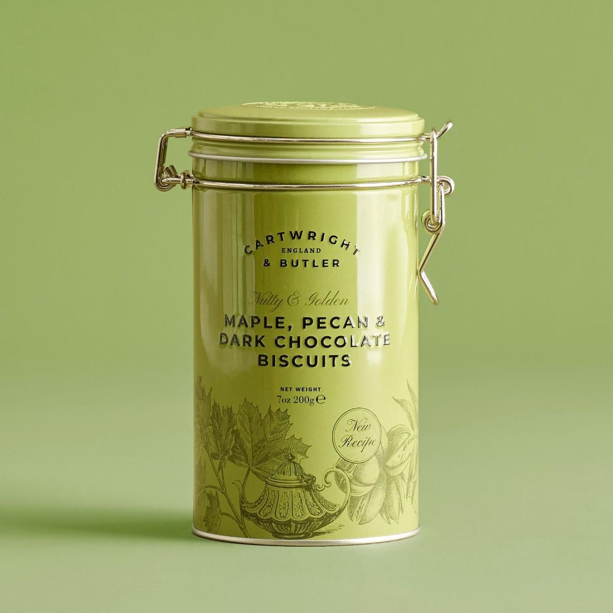 Cartwright & Butler Maple, Pecan & Dark Chocolate Biscuits in Tin 200g