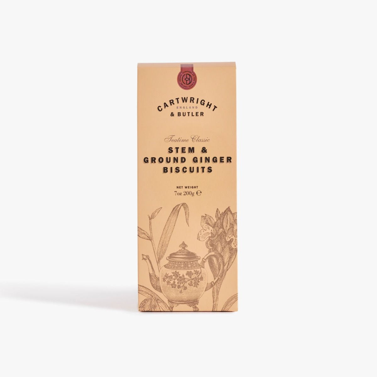 Cartwright & Butler Stem & Ground Ginger Biscuits in Carton 200g