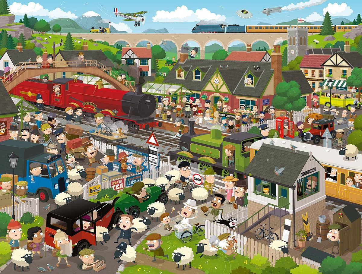 Little Chuffing 1000 piece jigsaw puzzle by All Jigsaw Puzzles, image 1