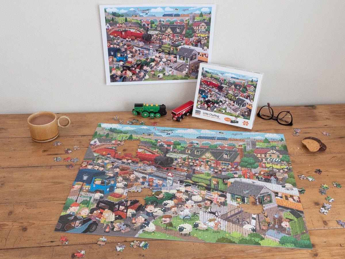 All Jigsaw Puzzles Little Chuffing 1000 Piece Jigsaw Puzzle