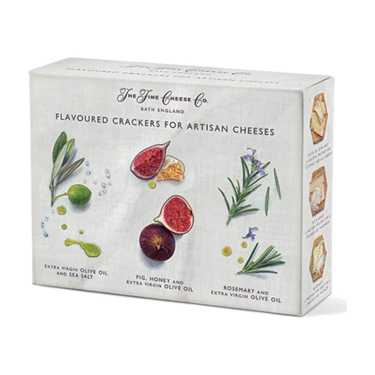 The Fine Cheese Co Flavoured Crackers Selection Box