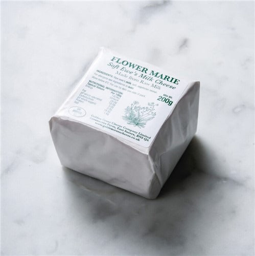 Flower Marie ewes' milk cheese, East Sussex