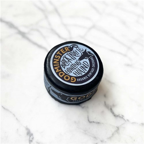 Godminster Black Truffle organic cheese, Somerset
