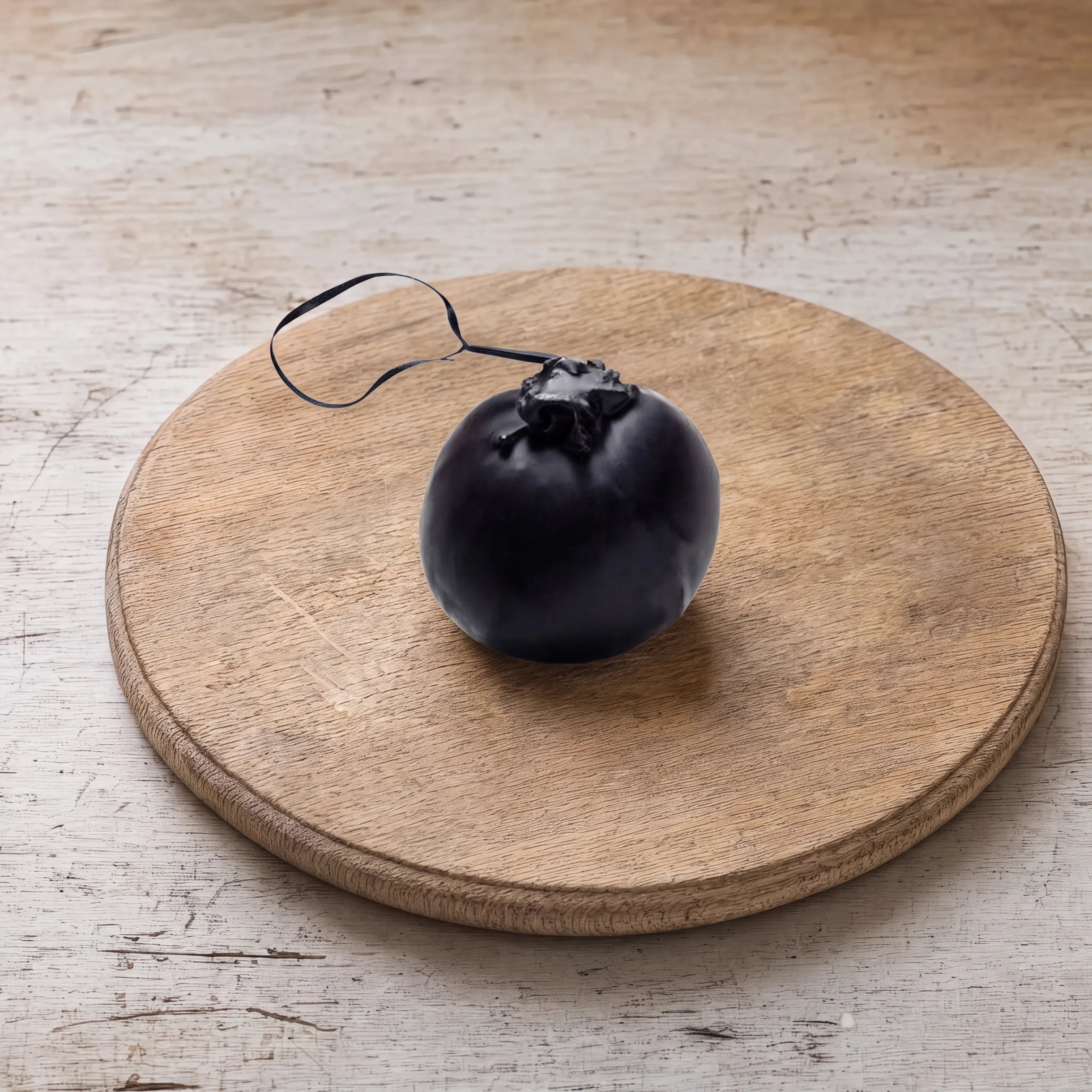 Shorrocks Lancashire cheese bomb on an oak board