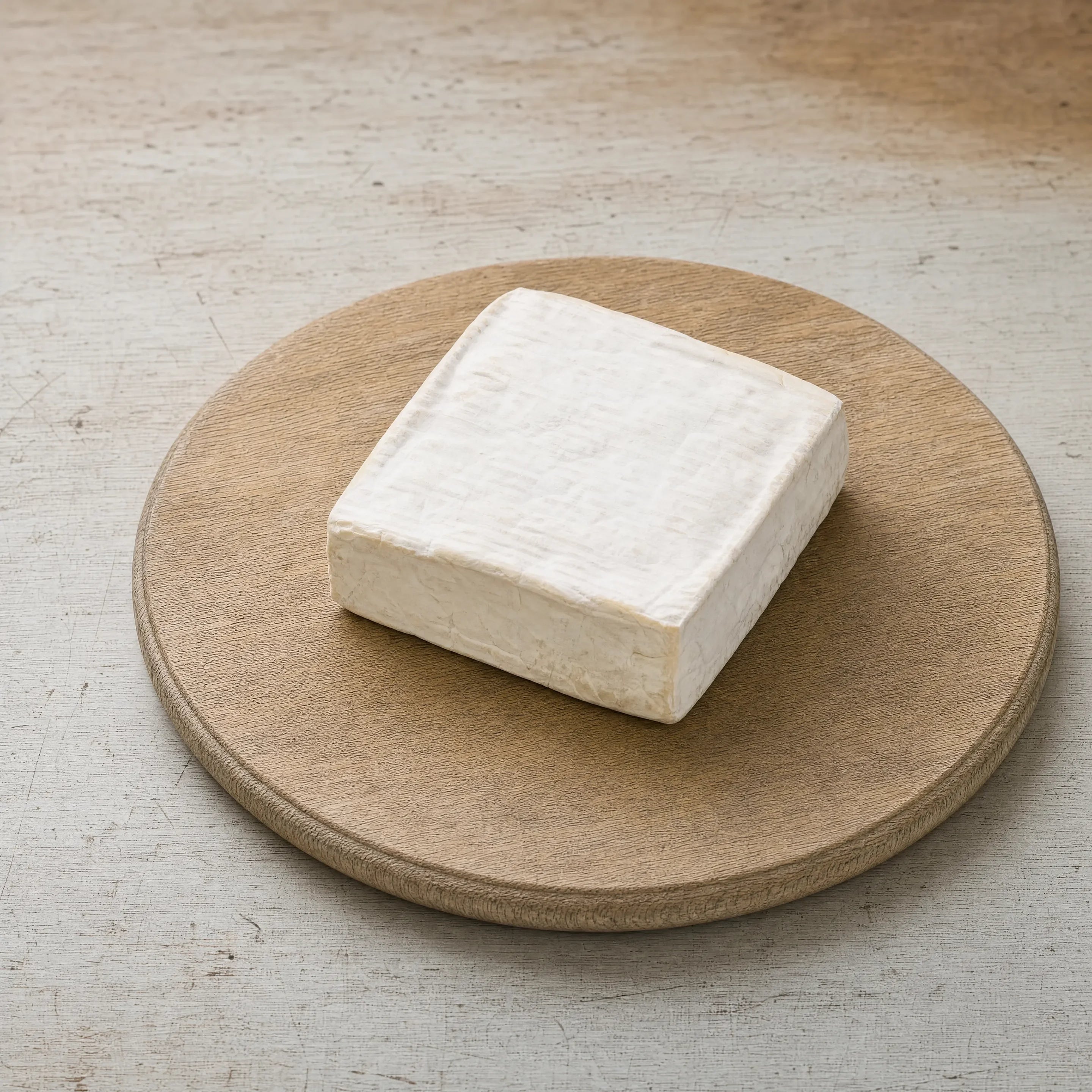Bath Soft Cheese on an oak board