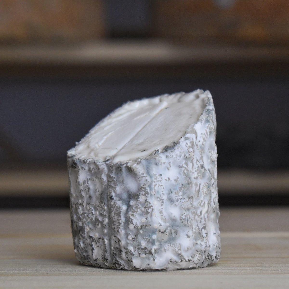 White Lake Driftwood ash-coated goat's cheese, Somerset
