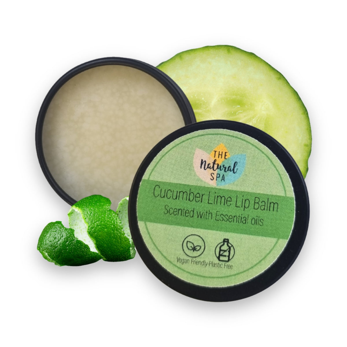 The Natural Spa Cucumber & Lime Lip Balm 15g