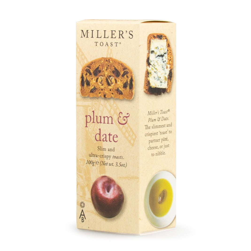 Miller's Toast Plum & Date 100g