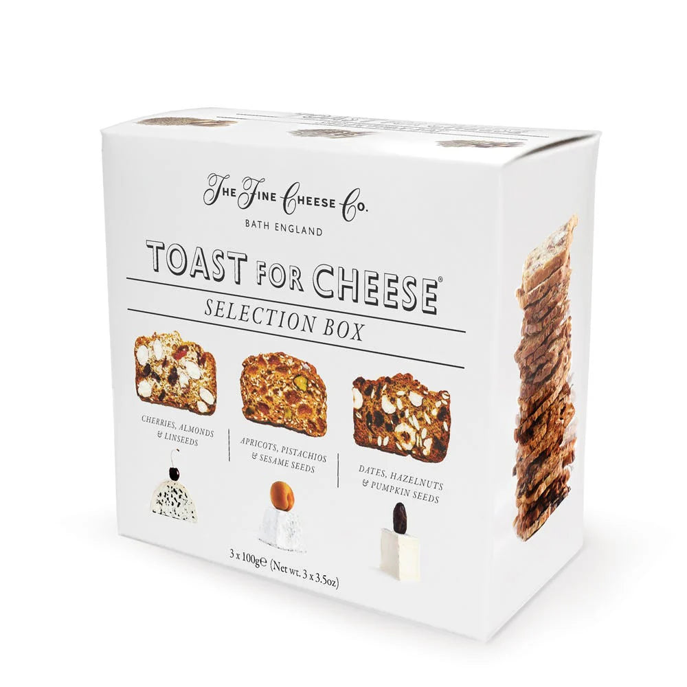 The Fine Cheese Co. Toast for Cheese Selection Box